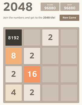 Play with Numbers: Conquer Online 2048 post thumbnail image
